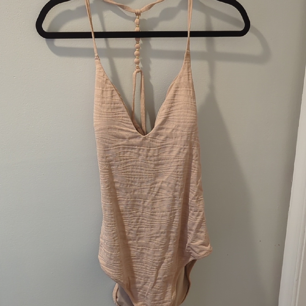 NWT Beige Swimsuit XL